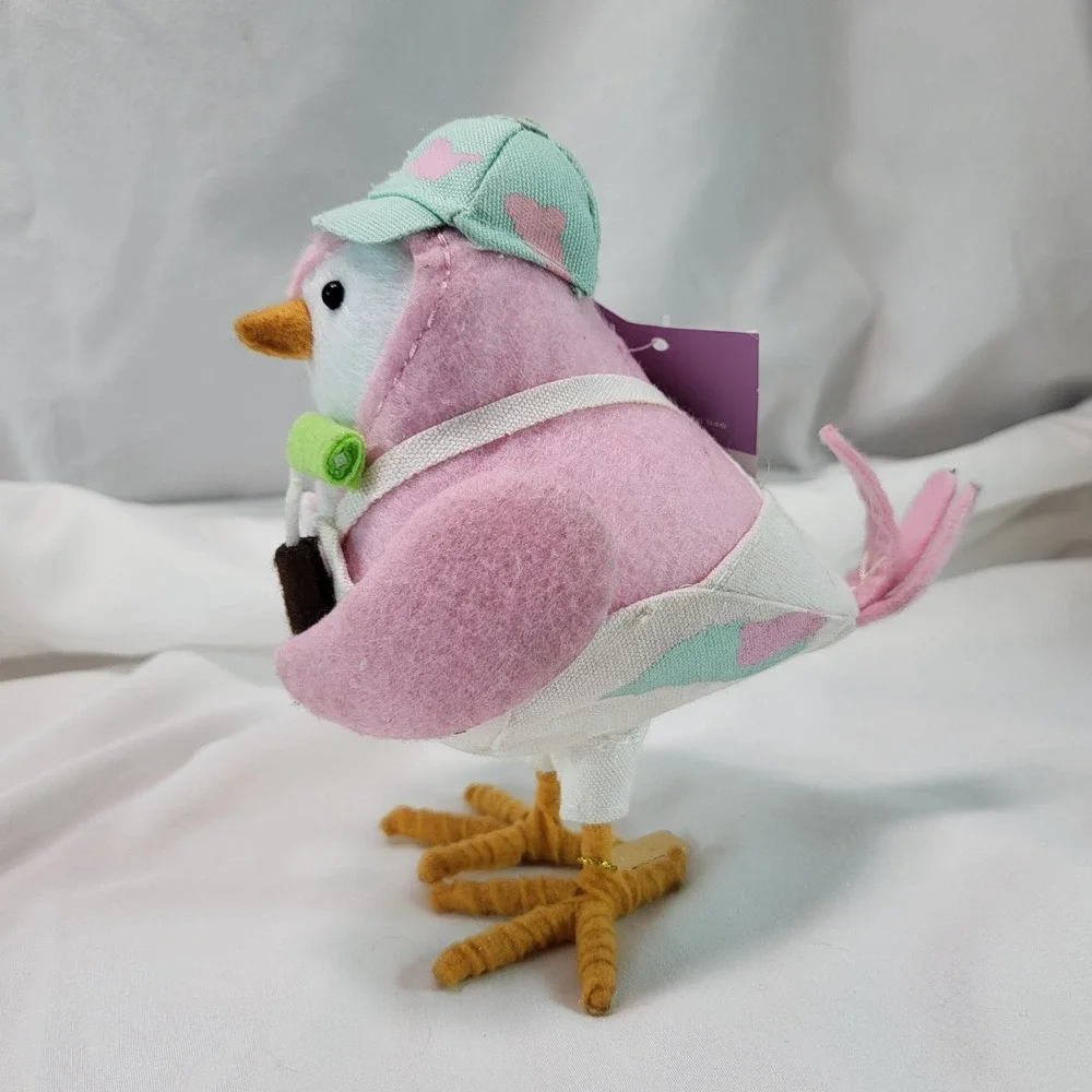 Target Spritz Featherly Friends Easter 2025 Scribbles Pink Bird Spring Decor